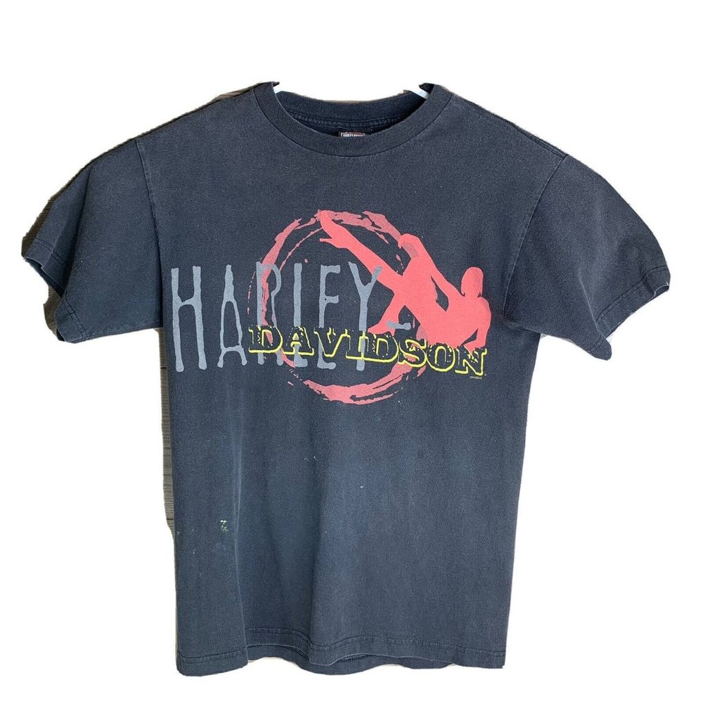 Harley Davidson San Jacinto Pasadena Texas  Medium Black T-Shirt  2012